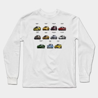 Cartoon Cars Long Sleeve T-Shirt
